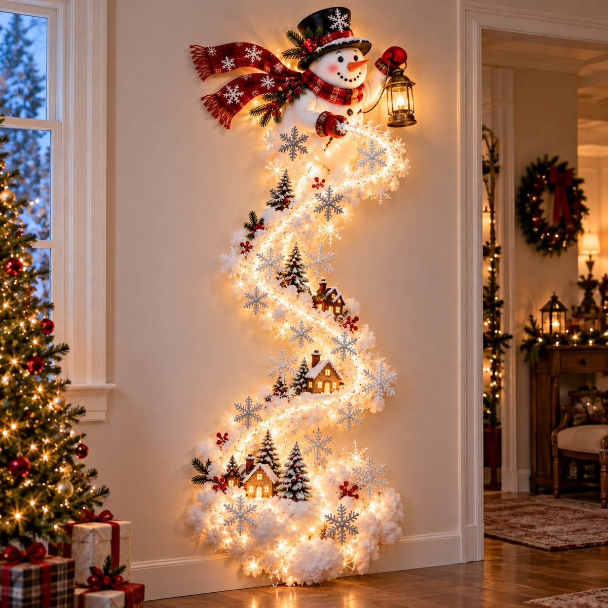 The Christmas Trail — Lit Wall Decor, Ten Stories — 8