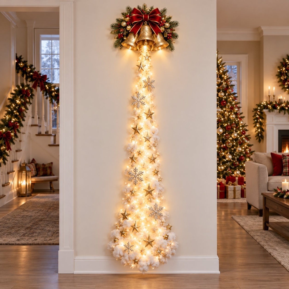 The Christmas Trail — Lit Wall Decor, Ten Stories — 3