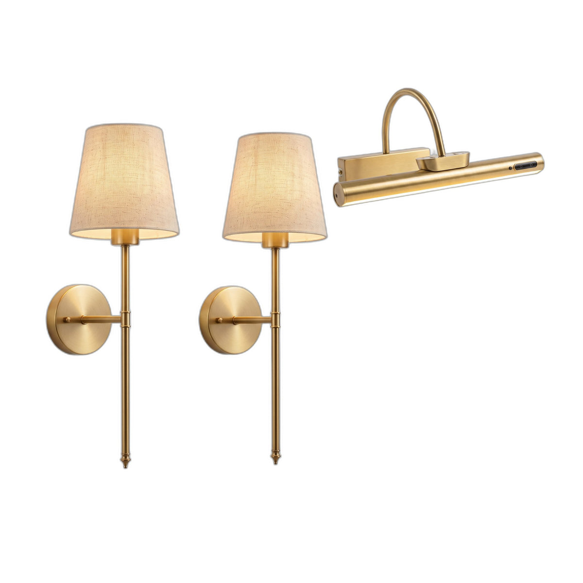 The Bedroom, Done — Duo™ pair + Frame™ + Eucalyptus Branch — 3